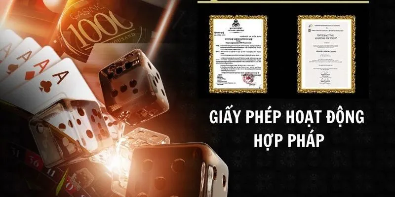 Giấy phép hoạt động SANCLUB